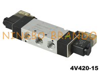 4V420-15 1/2&quot; 5/2 elettrovalvola aria pneumatica DC24V AC220V