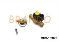 Struttura del diaframma dell'elettrovalvola a solenoide del gas di colore G3/4 naturale d'ottone» SAE MSV-1090/6