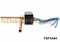 Tipo un angolo retto normalmente chiuso AC220V dell'elettrovalvola a solenoide di refrigerazione FDF2A94 SANHUA di 2 modi