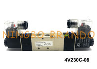 4V230C-08 pinta 1/4&quot; tipo modo elettrico 12VDC di AirTAC di controllo 5/3 del doppio dell'elettrovalvola a solenoide dell'aria