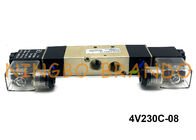 4V230C-08 pinta 1/4&quot; tipo modo elettrico 12VDC di AirTAC di controllo 5/3 del doppio dell'elettrovalvola a solenoide dell'aria