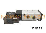 BSP 1/4&quot; tipo singolo solenoide DC12V DC24V di 4V310-08 AirTAC di modo pneumatico dell'elettrovalvola a solenoide 5/2