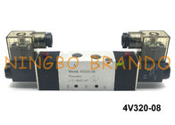 4V320-08 1/4&quot; tipo controllo direzionale DC24V di BSPT AirTAC di modo pneumatico dell'elettrovalvola a solenoide 5/2