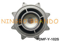 La valvola pneumatica DMF-Y-102S di impulso del diaframma di alluminio a 4 pollici in pieno immerge il collettore di polveri DC24V AC110V AC220V