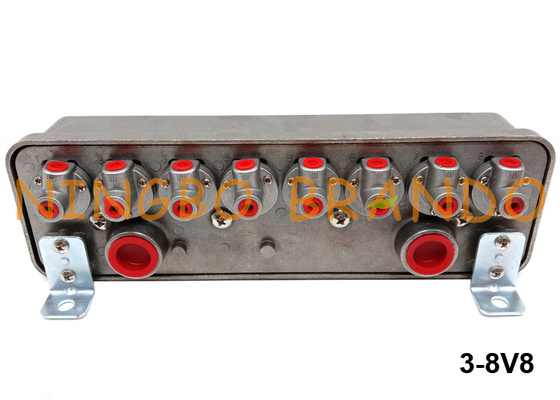 tipo pilota Valve Enclosure 12VDC 24VDC 110VAC 220VAC di 3-8V8 Goyen del solenoide