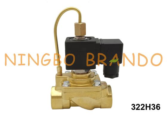 3/4&quot; valvola 24V normalmente aperto 220V di 322H36 Parker Type High Pressure Solenoid