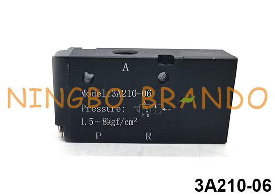 tipo singola posizione pneumatica di Airtac di modo 3A210-06 3/2 di modo 2 di Valve Assembly 3 del pilota dell'aria