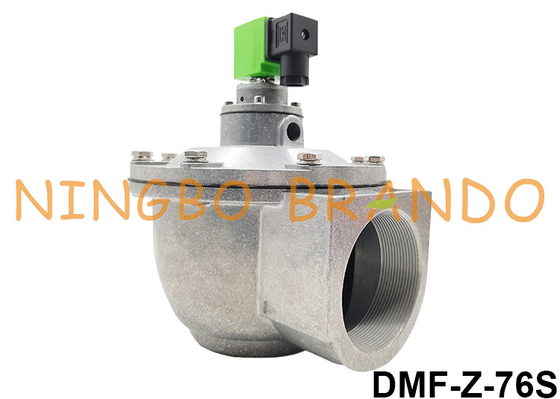 BFEC DMF-Z-76S 3 '' collettore di polveri filettato ad angolo retto valvola a getto di impulsi 24V 220V