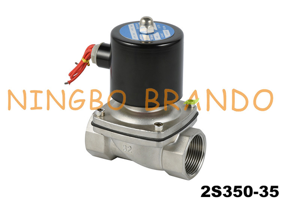 2S350-35 1-1/4&quot; elettrovalvola NC in acciaio inox AC220V DC24V