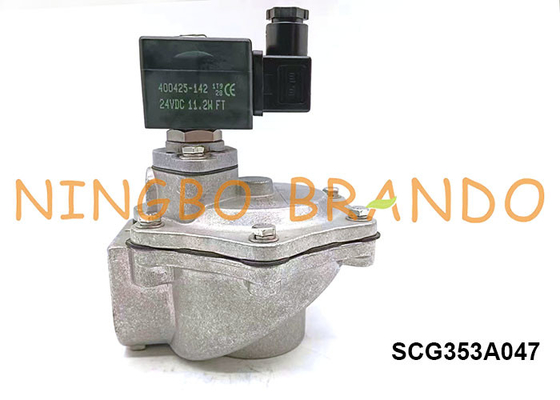 1,5&quot; pilota integrale Pulse Valve 12VDC 24VDC 110VAC 220VAC del diaframma ad angolo retto SCG353A047