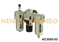 AC3000-02 1/4' SMC Tipo regolatore del filtro pneumatico lubrificante trattamento delle sorgenti d'aria