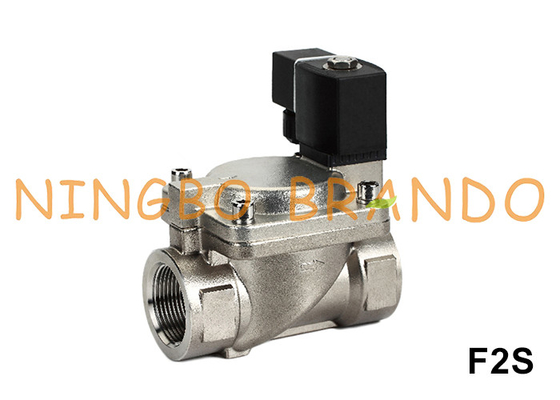 1.6 MPa Valvola solenoidale in acciaio inossidabile 316 per aria, acqua e gas 220V 110V 24V da 3/8' a 2'