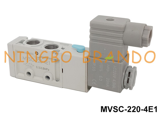 MVSC-220-4E1 Valvola solenoide pneumatica a 5/2 vie 12V 24V 110V 220V