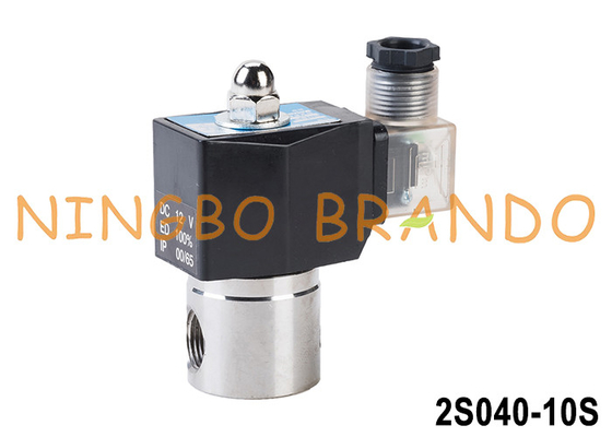 2S040-10 3/8' acqua aria olio in acciaio inossidabile valvola solenoide 12V 24V 110V 220V
