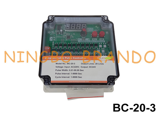 20 linee Pulse Jet Valve Control Board Input AC220V Output DC24V