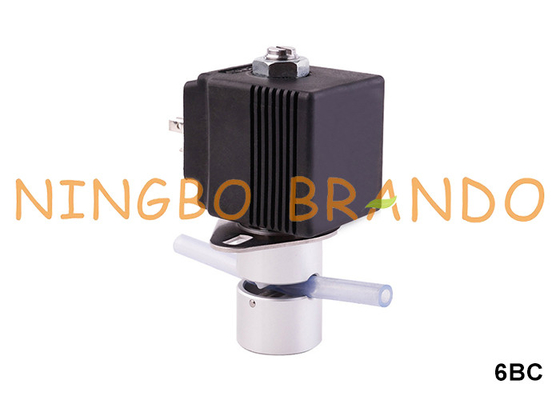 2-way NC tubo di compressione normalmente chiuso Valvola di pinzaggio solenoide 220V 110V 24V 12V