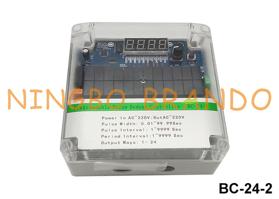 24 linee Collettore di polvere Controller cronometrista sequenziale 220VAC Input 220VAC Output