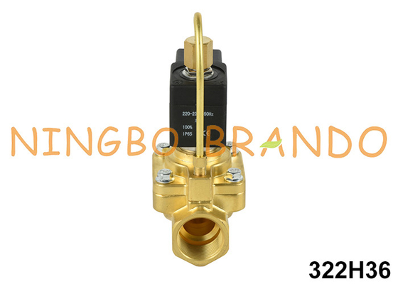 3/4' 322H36 NO Valvola solenoide in ottone ad alta pressione 24V 220V
