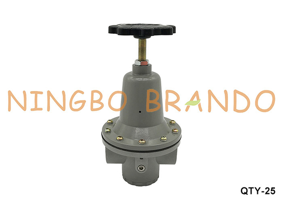 QTY-25 1'' 10 bar Valvola di riduzione della pressione del regolatore d'aria pneumatico con calibro