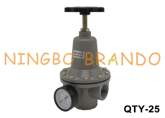 QTY-25 1'' 10 bar Compressore d'aria Valvola regolatore di pressione con manometro