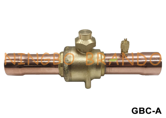 Valvola a sfera di chiusura di tipo Danfoss GBC con porta di accesso esterna