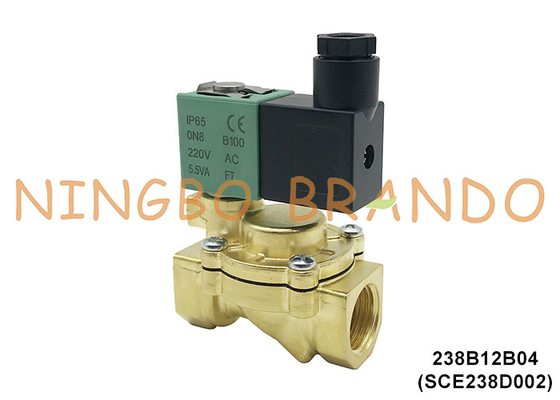 SCE238D002 1/2' ASCO Valvola solenoide elettrica di tipo ottone 220VAC 110VAC 24VDC