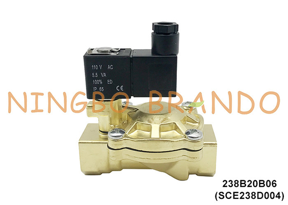 SCE238D004 3/4' ASCO Tipo Valvola solenoide elettrica in ottone per acqua 24V 110V 220V