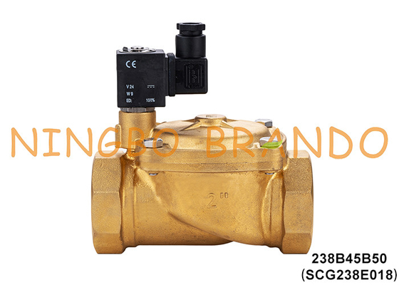 SCG238E018 2'' ASCO Tipo Valvola solenoide in ottone 2 vie NC 220V 110V 24V