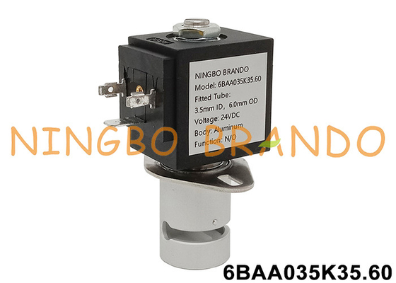 Valvola di pizzico a solenoide normalmente aperta per la macchina da caffè 12V 24V 110V 220V