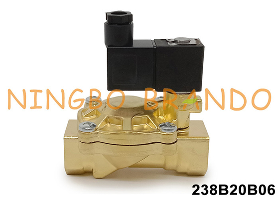Valvola solenoide tipo ASCO Serie 238 3/4' con corpo in ottone 24V 110V 220V