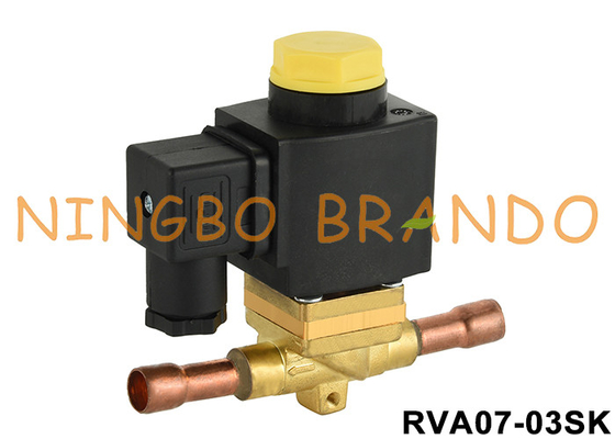 2 via 3/8''soldatore normale apertura di refrigerazione valvola solenoide 12V 24V 110V 220V