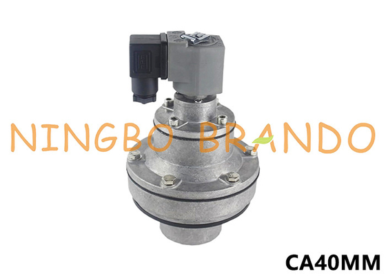 CA40MM 1-1/2'' Valvola d'impulso del raccoglitore di polvere incorporato 12V 24V 110V 220V