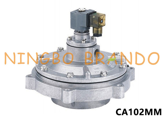 CA102MM Valvola a getto a impulso a immersione completa da 4' per filtro per sacchetti 24V DC 220V AC