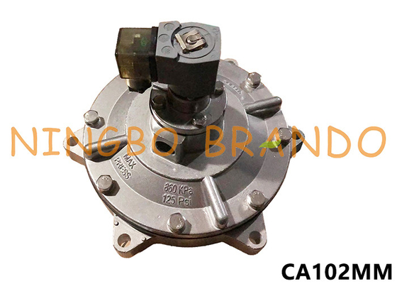 CA102MM Valvola a getto a impulso a immersione completa da 4' per filtro per sacchetti 24V DC 220V AC