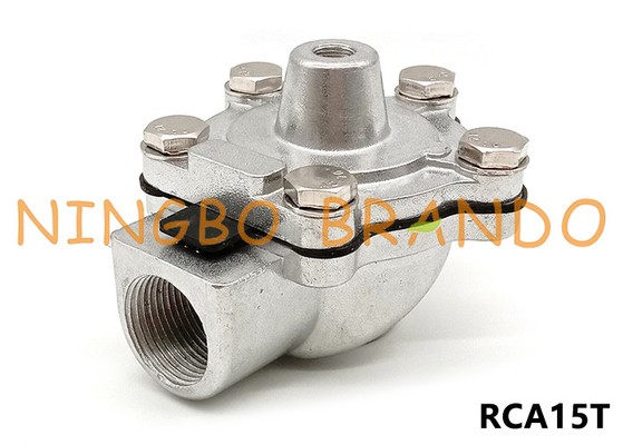 1/2'' RCA15T Valvola pilota a distanza ad angolo destro per filtro sacchetto per raccoglitori di polvere