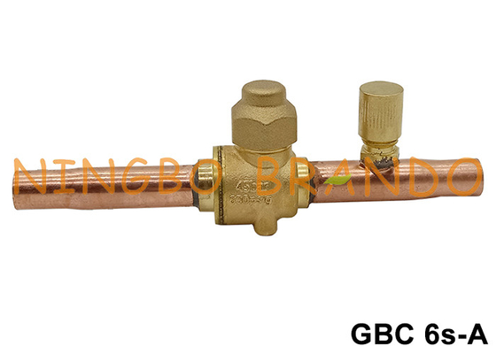 GBC 6s Danfoss Tipo Valvola a sfera di chiusura con porta di accesso 009L7050 009L7060