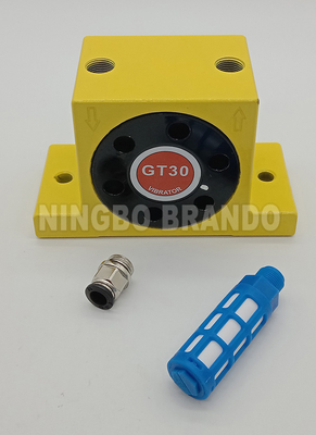 Vibratore a turbina pneumatica tipo Findeva GT30 per silos a bin hopper