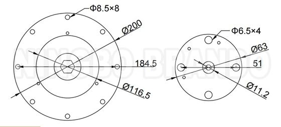 K10200 K10201 Kit di diaframma per Goyen 4'' CA102MM RCA102MM Valvola d'impulso