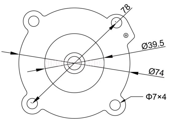 Kit di riparazione diaframma VP25 per valvola a impulsi HUANENG MD125 da 1''