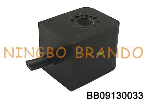 Tipo CNOMO bobina di valvola solenoide pneumatica con filo di cavo di 9 mm di diametro di foro 13VA 10W