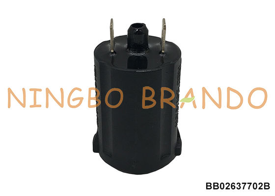 Bobina solenoide nera per pulsatore di mungitura DELAVAL 12V 2.7W 2.8W EP100 EP2090