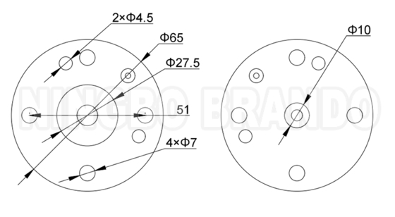 TKISM010N02 1/2' Kit di riparazione del diaframma per turbo TI010NM TI010NP Valvola d'impulso