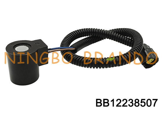 Bobina elettrovalvola idraulica per escavatore 12VDC 12W, ricambio DH55-5 DH55-7 DH60-5 DH60-7