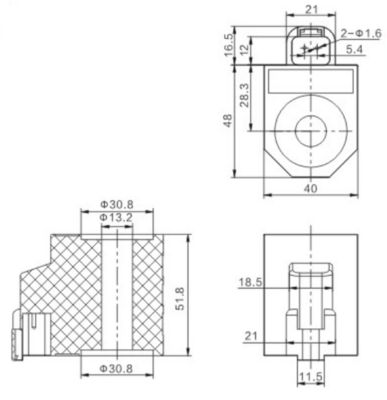 XKBL-00004 Bobina idraulica per escavatore Doosan Infracore 300715-00038 12V 24V