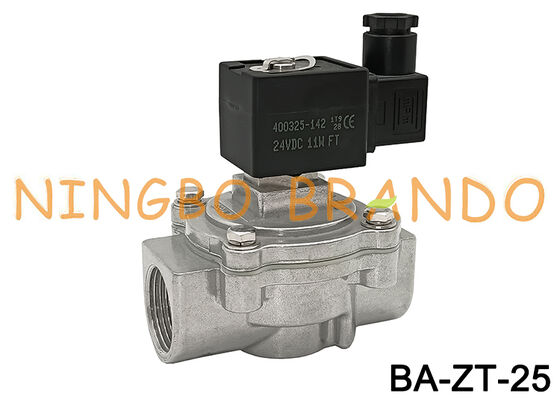 Valvola a getto pulsato per collettore di polveri, diritta, da 1'', 24VDC 110VAC 220VAC