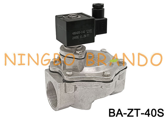 1-1/2'' Valvola a getto a impulso di solenoide per raccoglitore di polvere 24V 110V 220V