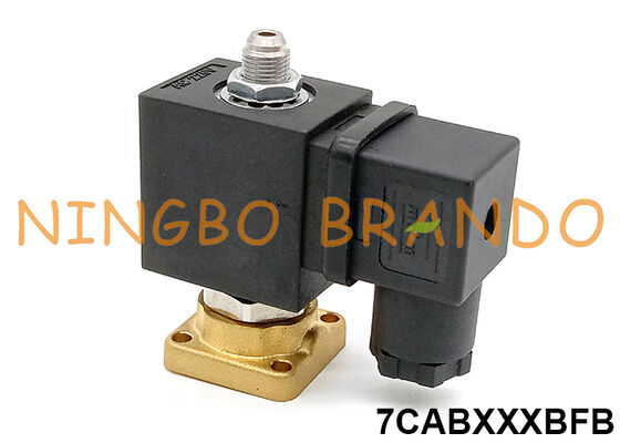 Elettrovalvola a solenoide in ottone a 3 vie con flangia per macchina da caffè 12V 24V 110V 220V
