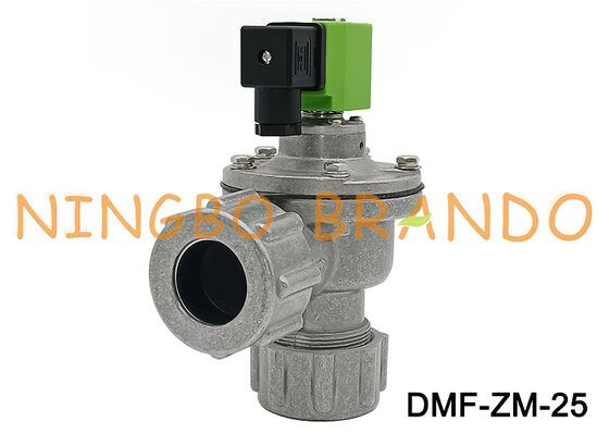 DMF-ZM-25 BFEC Valvola solenoide a impulso di alluminio da 1 pollice per raccoglitore di polvere