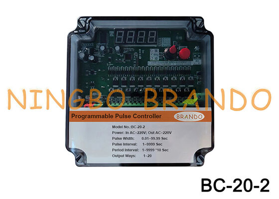 20 linee Controller di impulso a getto per raccoglitore di polvere 220V Input 220V Output