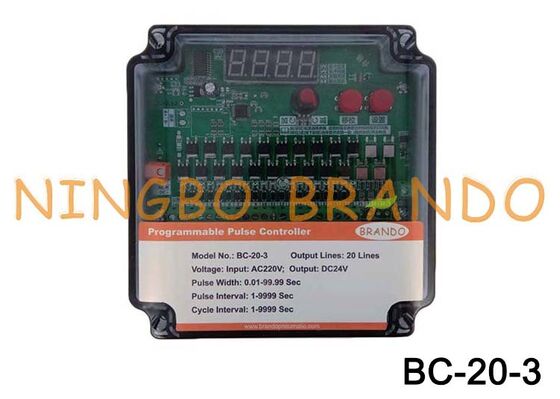 220VAC Input 24VDC Output 20 linee Pulse Controller per raccoglitore di polvere